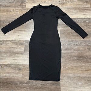 Stretch black dress